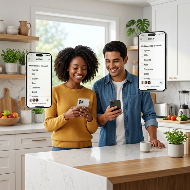 Family Shared Grocery List