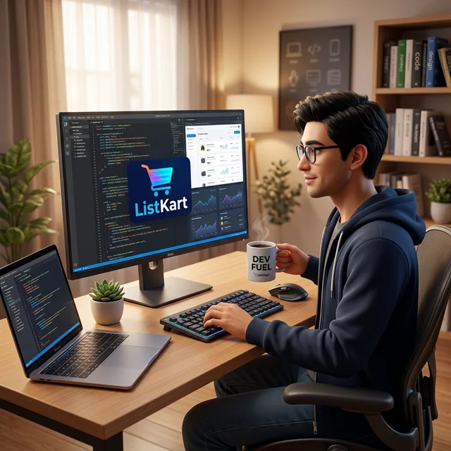 Solo Developer Vision ListKart