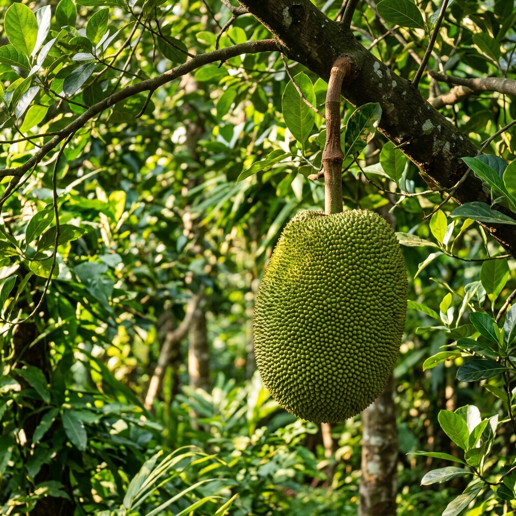 Whole Green Jackfruit